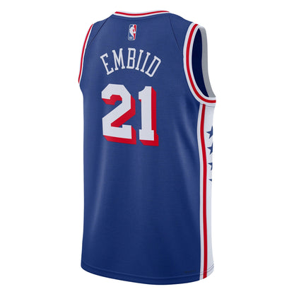 Philadelphia 76ers Joel Embiid Nike Icon Swingman Jersey - Unisex